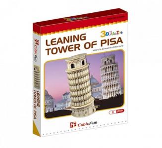 Пазл 3D  Пизанская башня Италия (мини серия) CubicFun