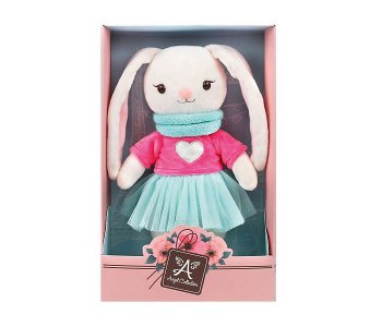 Мягкая игрушка  Зайка Мишель в свитшоте Angel Collection