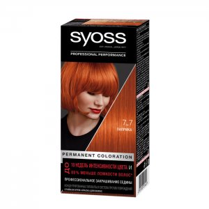Крем-краска для волос 7-7 Паприка Syoss