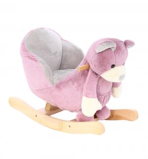 Качалка-игрушка  Мишка, цвет: розовый Leader Kids
