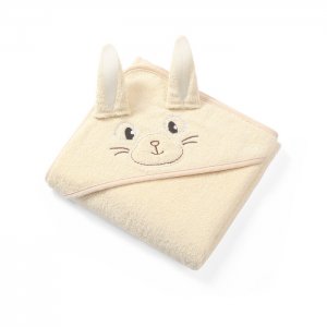 Полотенце махровое с капюшоном Bunny Ears 100x100 см 963 BabyOno