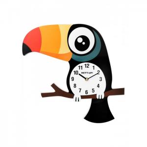 Часы  детские настенные Design Zoo Тукан Kett-Up