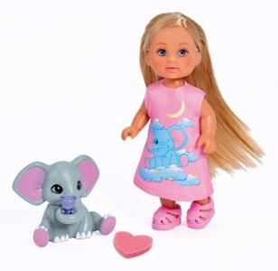 Кукла Еви со слоненком 12 см Simba