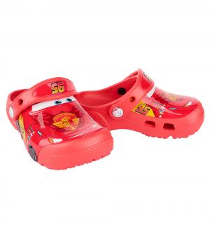 Сабо  FunLab Cars Clog Flame, цвет: красный Crocs