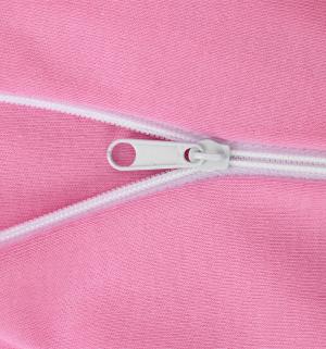 Наволочка Валик-мах длина по краю 180 см, цвет: розовый Smart-textile