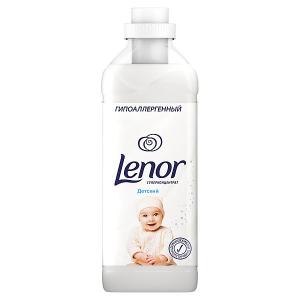 Кондиционер для белья  Концентрат чувствительной кожи Детский, 1 л Lenor. Цвет: weiß/beige