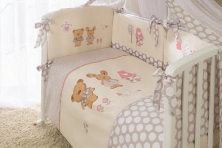 Комплект постельного белья  Венеция, цвет: бежевый 3 предмета Perina