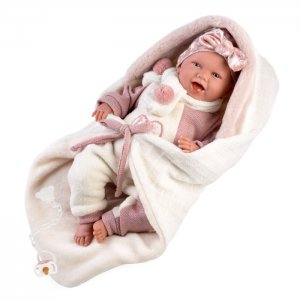 Кукла младенец Мими в конверте со звуком 42 см L 74008 Llorens