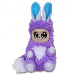 Интерактивная мягкая игрушка  17 см цвет: фиолетовый Bush Baby World