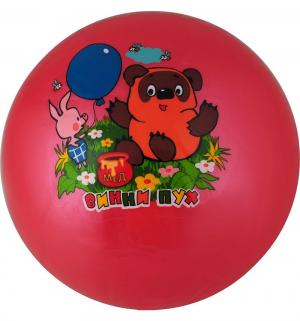 Мяч  Винни Пух цвет: красный 23 см Играем Вместе