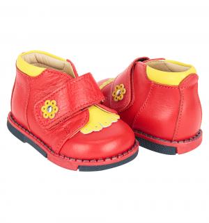 Ботинки , цвет: красный/желтый Таши Орто