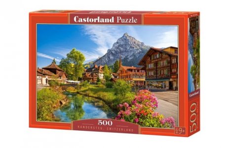 Puzzle Кандерштег Швейцария (500 элементов) Castorland