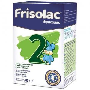Заменитель молока  Фрисолак 2 6-12 месяцев, 700 г Friso