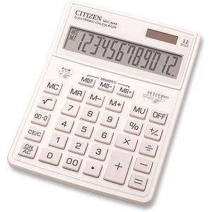 Калькулятор настольный  SDC-444XRWHE Citizen. Цвет: weiß/beige