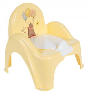 Горшок-стульчик  Лесная сказка, цвет: желтый Tega